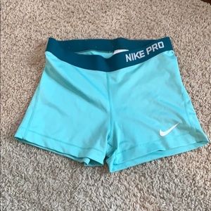 turquoise NIKE PROS